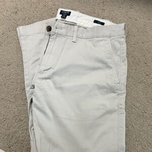 J. Crew Factory Men's Soft Gray Khakis